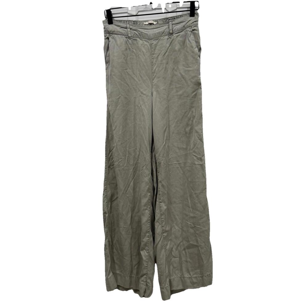 Women’s Cynthia Rowley Womens S Green Wide Leg Pants Small‎
